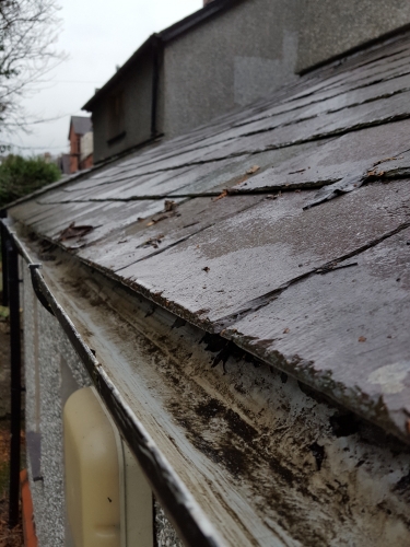 cleaning gutters in wales